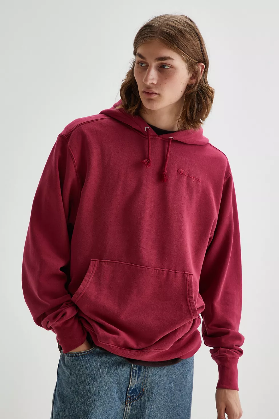 Champion vintage 2025 dyed hoodie